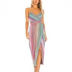 Meghan Dress in Multi by Saylor